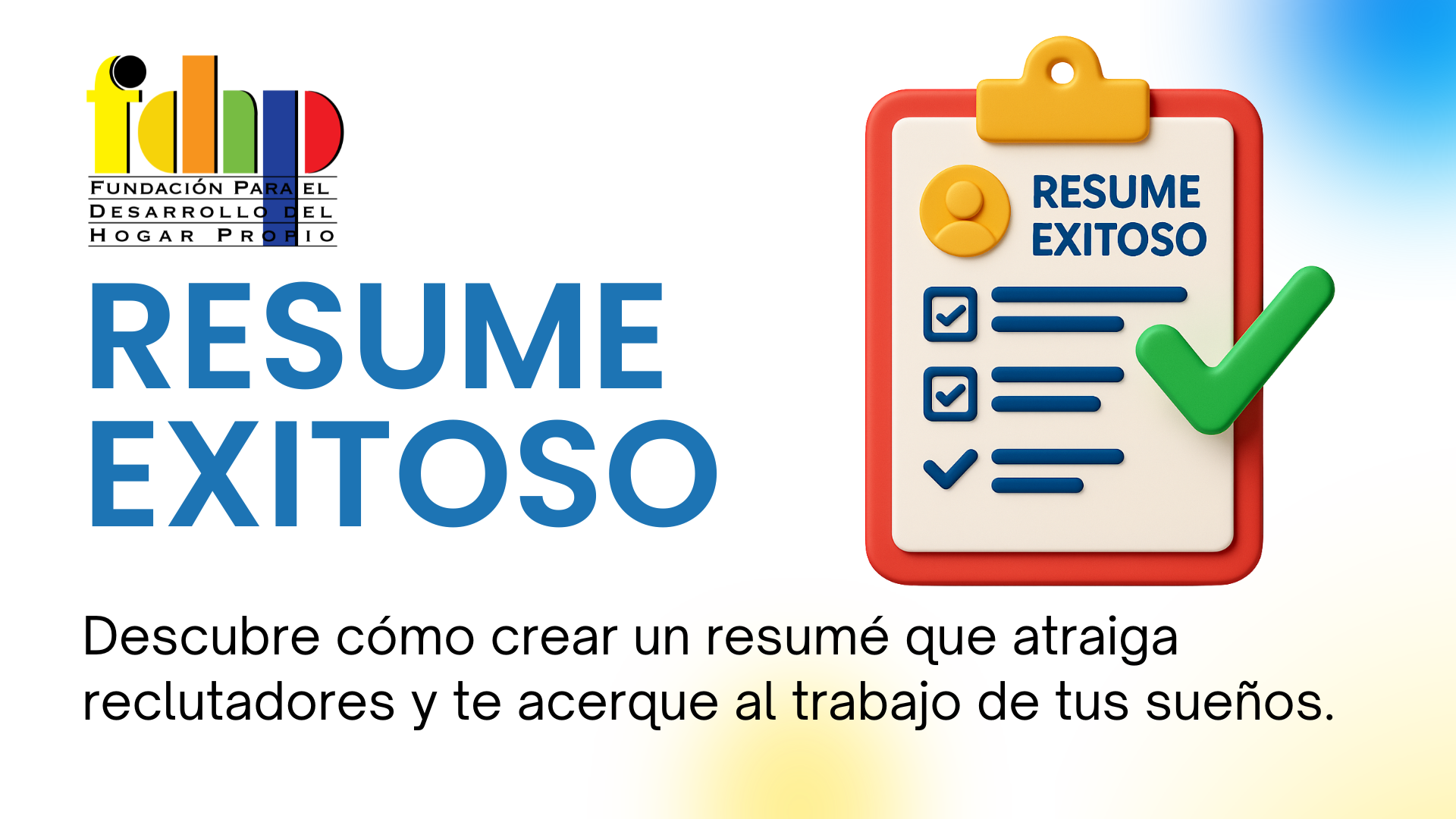 Resumé Exitoso